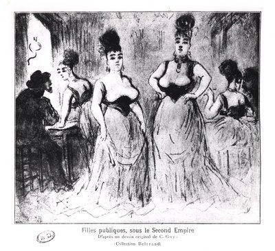 Prostitutes, c.1850 by Constantin Guys